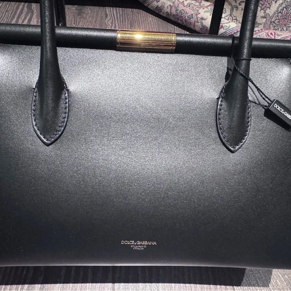 Dolce & Gabbana Black Marlene shoulder Handbag bag - Picture 6 of 12